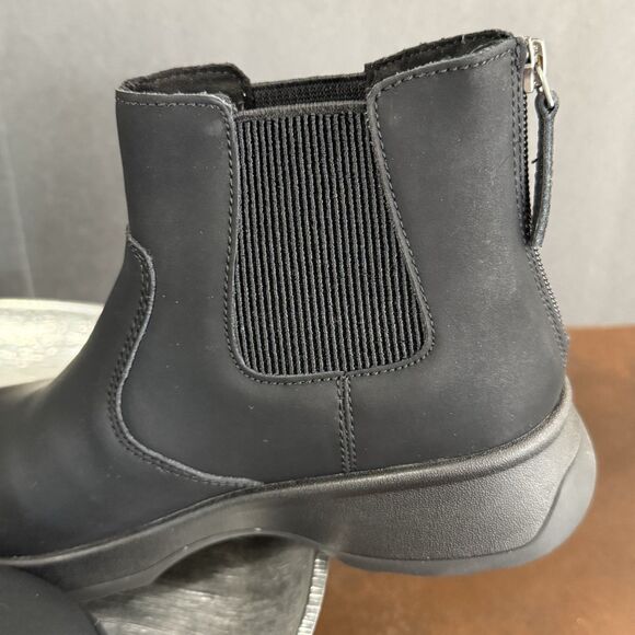 Alegria Womens slip resistant Frankie Asphalt black Boot size 37 classic style - Picture 14 of 16